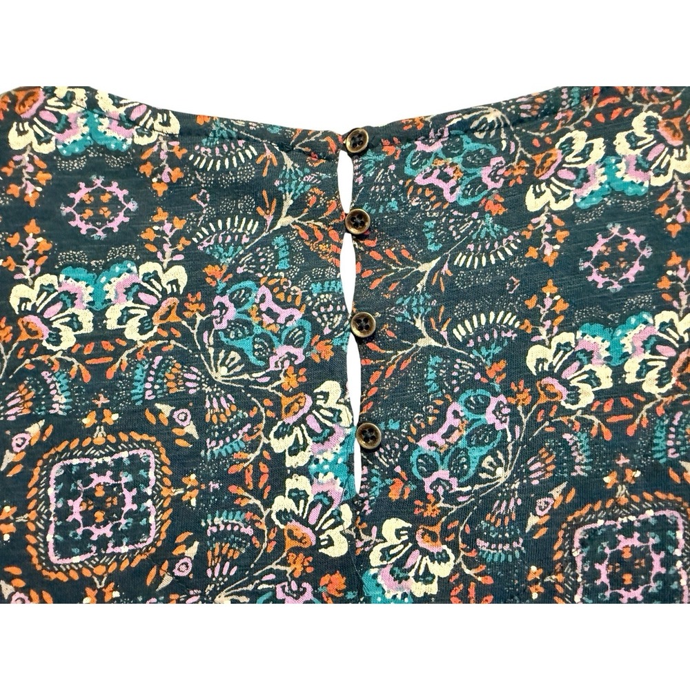 NWT Fat Face Simone Dress 6 Mirrored Jersey Teal UK 10 Pockets Boho - Picture 12 of 16